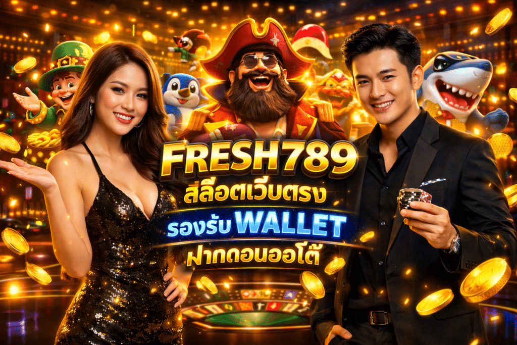 FRESH789 สล็อตเว็บตรง รองรับ wallet ฝากถอนออโต้