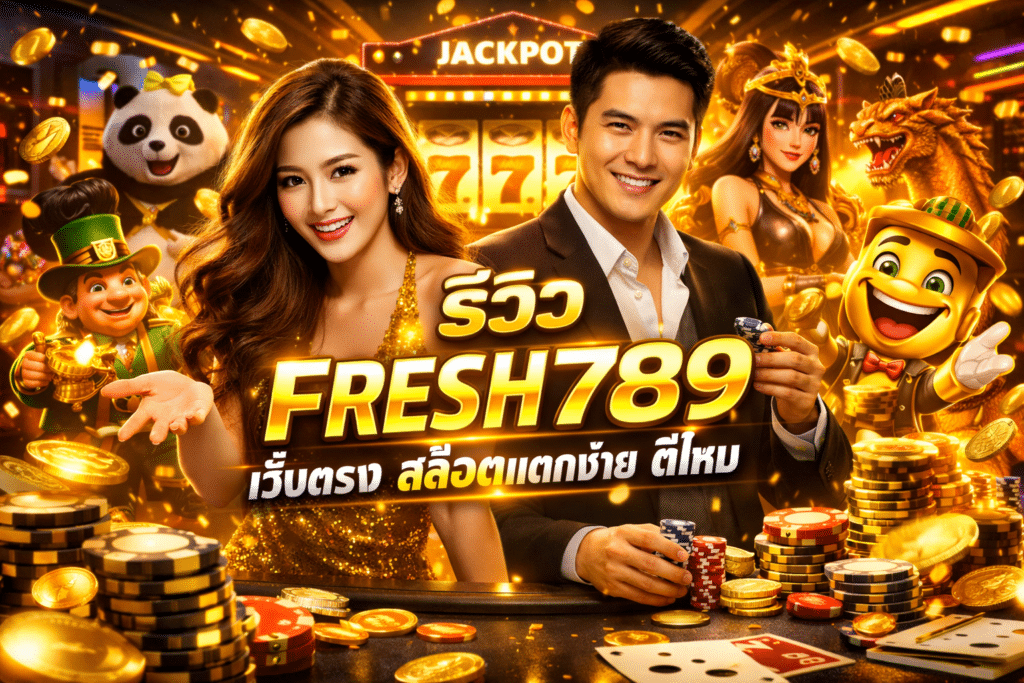 รีวิว FRESH789 เว็บตรง สล็อตแตกง่าย ดีไหม