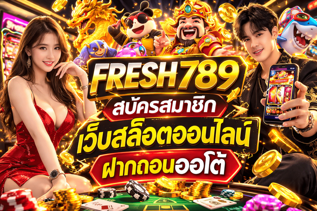 FRESH789 สมัครสมาชิก เว็บสล็อตออนไลน์ ฝากถอนออโต้